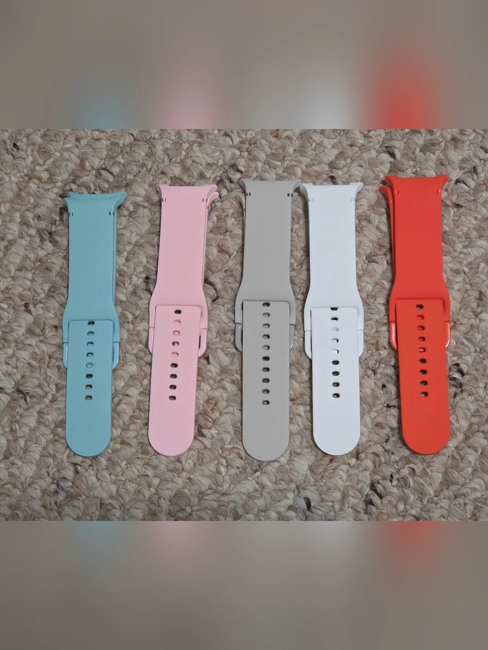 Silicone Replacement Watch Bands - Multi-Color Pack
